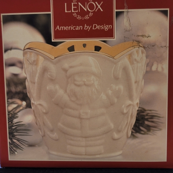 Lenox Santa votive candle holder - Picture 1 of 1